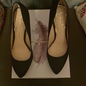Black Jessica Simpson heels.